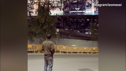 Messi, cuore Barca: visita al Camp Nou e messaggio d'amore per i blaugrana