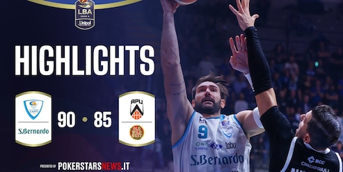 Acqua S.Bernardo Cantù - Apu Old Wild West Udine | PokerstarsNews Highlights Serie A Unipol 2025/2026