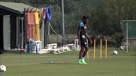 Napoli, lungo stop per Anguissa