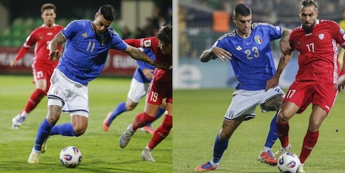 FOTO Le pagelle dell'Italia: Scamacca flop, Mancini non si ferma mai