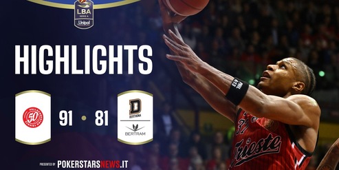 Pallacanestro Trieste - Bertram Derthona Tortona | PokerstarsNews Highlights Serie A Unipol 2025/2026