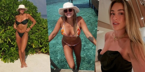 Continua per Sabalenka il relax alle Maldive tra bikini e serate di lusso