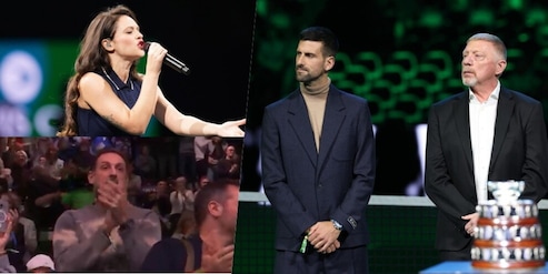 Lo show e i vip alla Coppa Davis prima di Italia-Austria