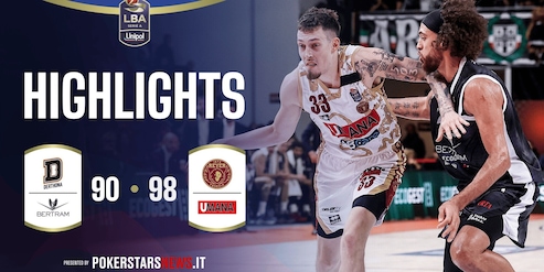 Bertram Derthona Tortona - Umana Reyer Venezia | PokerstarsNews Highlights Serie A Unipol 2025/2026