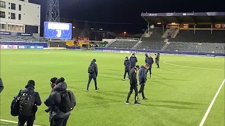 La Juve arriva a Bodo: bufera di vento e neve in arrivo