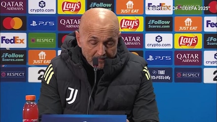 Spalletti: "A Firenze non è stato un disastro. Il campo è uno svantaggio"