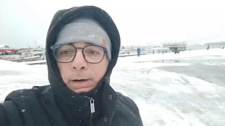 A Bodo nevica: le immagini esclusive dal Circolo polare artico