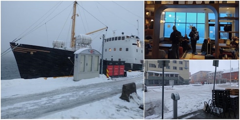 Il gelo artico fuori, la Juve chiusa in hotel: le immagini della bufera di neve in Norvegia