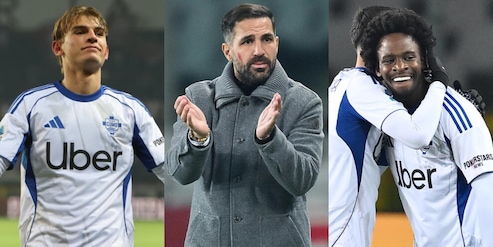 Fabregas e la carica europea del Como sempre più Under 22