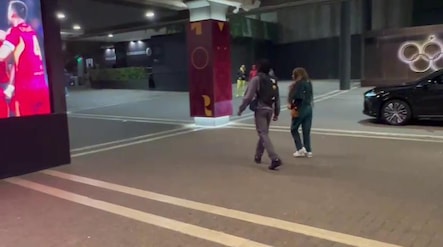 Koné esclusivo, eccolo mentre lascia l'Olimpico dopo il Midtjylland