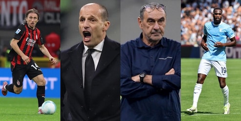 Milan-Lazio, le probabili formazioni di Allegri e Sarri