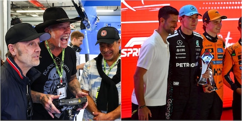 I Metallica in Qatar per la Formula Uno, faranno un concerto: e c'è anche Djokovic