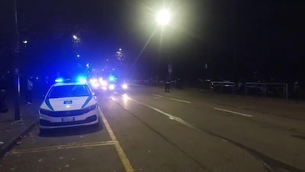 Milan-Lazio, l'arrivo del pullman biancoceleste