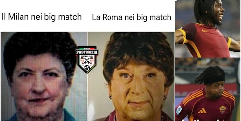 La Roma perde contro il Napoli all'Olimpico: i tifosi si scatenano con le ironie sui social