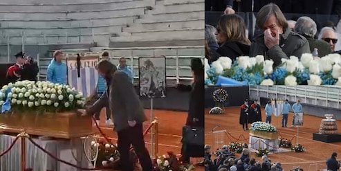 Pietrangeli, aperta la camera ardente: l'ultimo saluto degli appassionati di tennis, vip e non