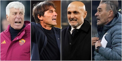 Allenatori di Serie A più citati in radio e tv: la classifica è sorprendente