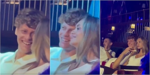 Sinner e Laila Hasanovic con Vagnozzi: relax e risate al Billionaire di Dubai