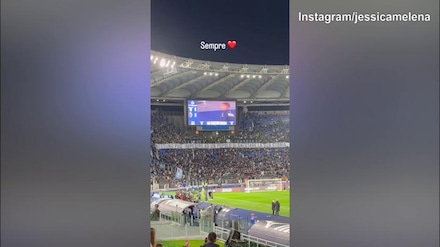 Lady Immobile "emozionata" per l'accoglienza dei tifosi laziali per il marito