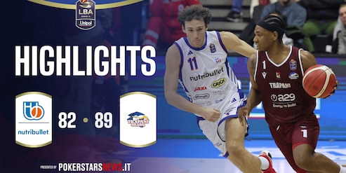 Nutribullet Treviso - Trapani Shark | PokerstarsNews Highlights Serie A Unipol 2025/2026