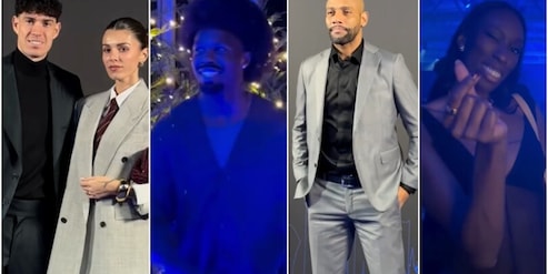La cena di Natale dell'Inter: il look di Thuram incanta tutti. E c'era pure Paola Egonu