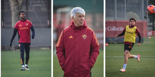 Roma in campo a due giorni dal Como: ci sono ancora N'Dicka e El Aynaoui