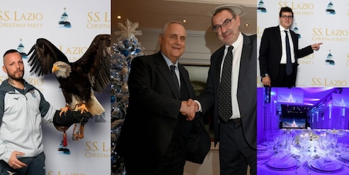 Lazio Christmas Party 2025, la festa di Natale del club biancoceleste