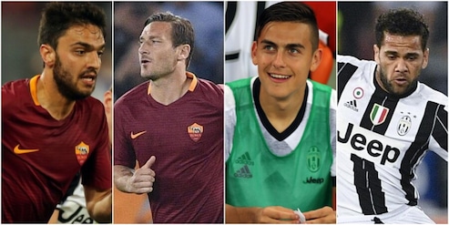 Roma-Juve 3-1: l'ultima formazione giallorossa di Spalletti contro la Vecchia Signora di Allegri