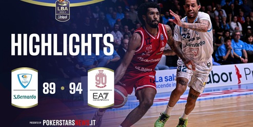 Acqua S. Bernardo Cantù - EA7 Emporio Armani Milano  | PokerstarsNews Highlights Serie A Unipol 2025/2026