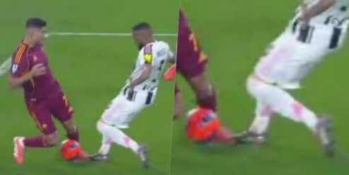 Sozza ha fatto bene, perché non c'è rigore su Pellegrini in Juve-Roma