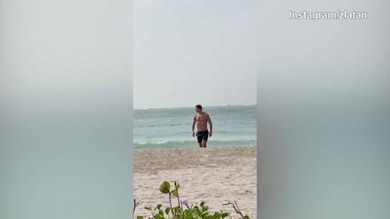 Zlatan versione...007 dall'acqua