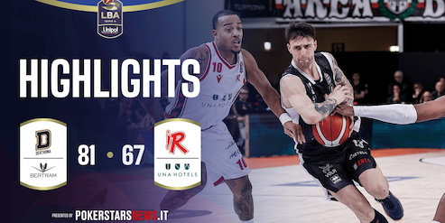 Bertram Derthona Tortona - UNA Hotels Reggio Emilia | PokerstarsNews Highlights Serie A Unipol 2025/2026