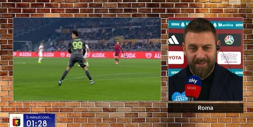 De Rossi: "Ringrazio i tifosi della Roma ma mi fa incazz...". Poi la frase sulla supercazzola