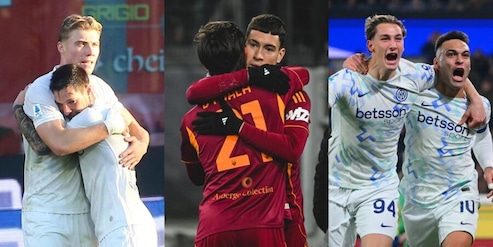 Serie A, la classifica dell'anno solare: è una Roma da scudetto!