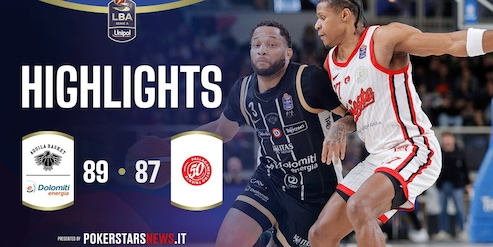 Dolomiti Energia Trentino - Pallacanestro Trieste | PokerstarsNews Highlights Serie A Unipol 2025/2026
