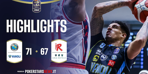 Vanoli Basket Cremona - UNA Hotels Reggio Emilia | PokerstarsNews Highlights Serie A Unipol 2025/2026