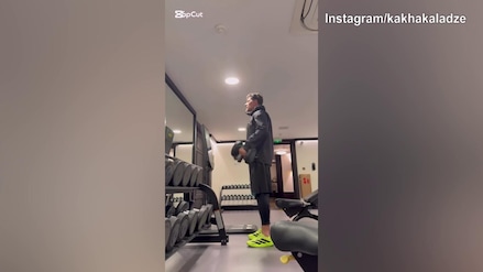 Kaladze, duro lavoro in palestra
