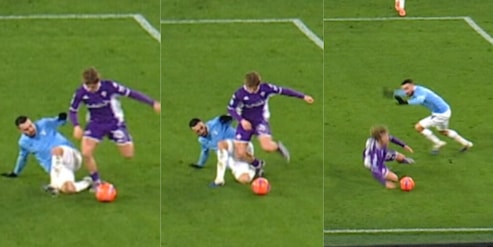 Contatto Gila-Gudmundsson, rigore tra le proteste in Lazio-Fiorentina: la fotosequenza