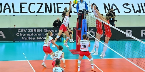 Champions League: Conegliano corsara sul campo di Lodz.