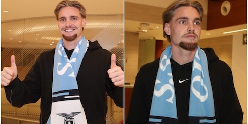 Lazio, inizia l'avventura di Taylor: l'arrivo nella capitale