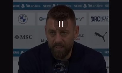 Il dramma di Crans Montana e le bellissime parole di De Rossi in conferenza