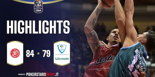 Pallacanestro Trieste - Acqua S.Bernardo Cantù | PokerstarsNews Highlights Serie A Unipol 2025/2026
