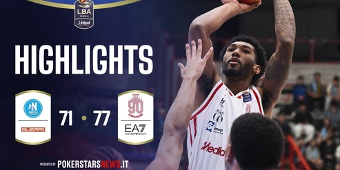 Guerri Napoli - EA7 Emporio Armani Milano | PokerstarsNews Highlights Serie A Unipol 2025/2026