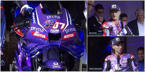 MotoGP, la Prima Pramac Yamaha svela la livrea della nuova M1