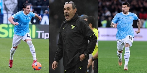 Lazio, la probabile formazione di Sarri contro il Como