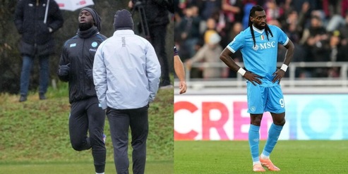 Napoli, il punto sugli infortunati: "Lukaku può giocare. Anguissa? I tempi si allungano"