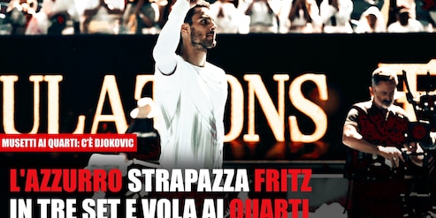Musetti super contro Fritz: ora Djokovic