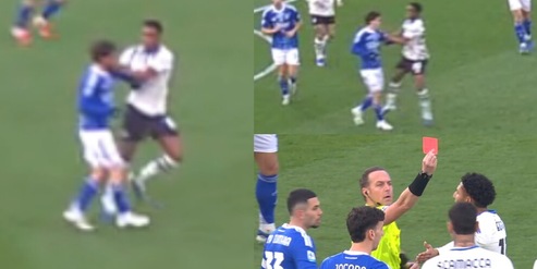 Ahanor perde la testa: schiaffo a Perrone in Como-Atalanta! La sequenza e l'espulsione