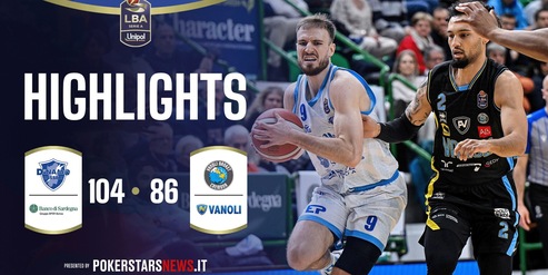 Banco di Sardegna Sassari - Vanoli Basket Cremona | PokerstarsNews Highlights Serie A Unipol 2025/2026