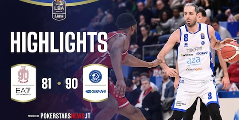 EA7 Emporio Armani Milano - Germani Brescia | PokerstarsNews Highlights Serie A Unipol 2025/2026