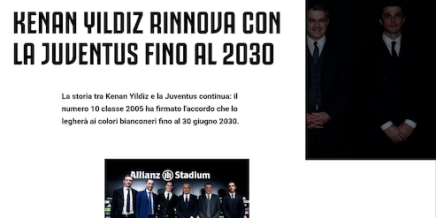 Juventus,  Yildiz ha firmato il rinnovo fino al 2030